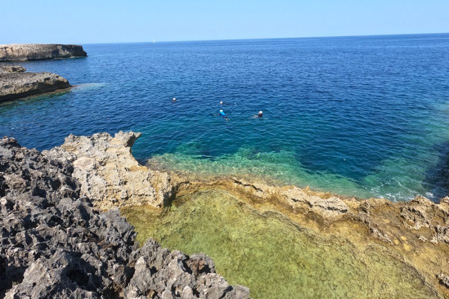 Coasteering in Es Canaret
