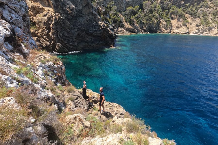 Senderismo familiar · Cala Blanca