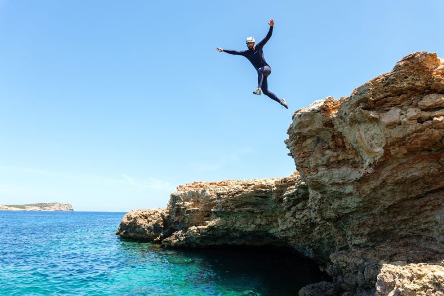 Coasteering in Sa Punta