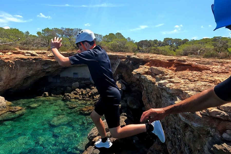 Coasteering · Cala Vedella