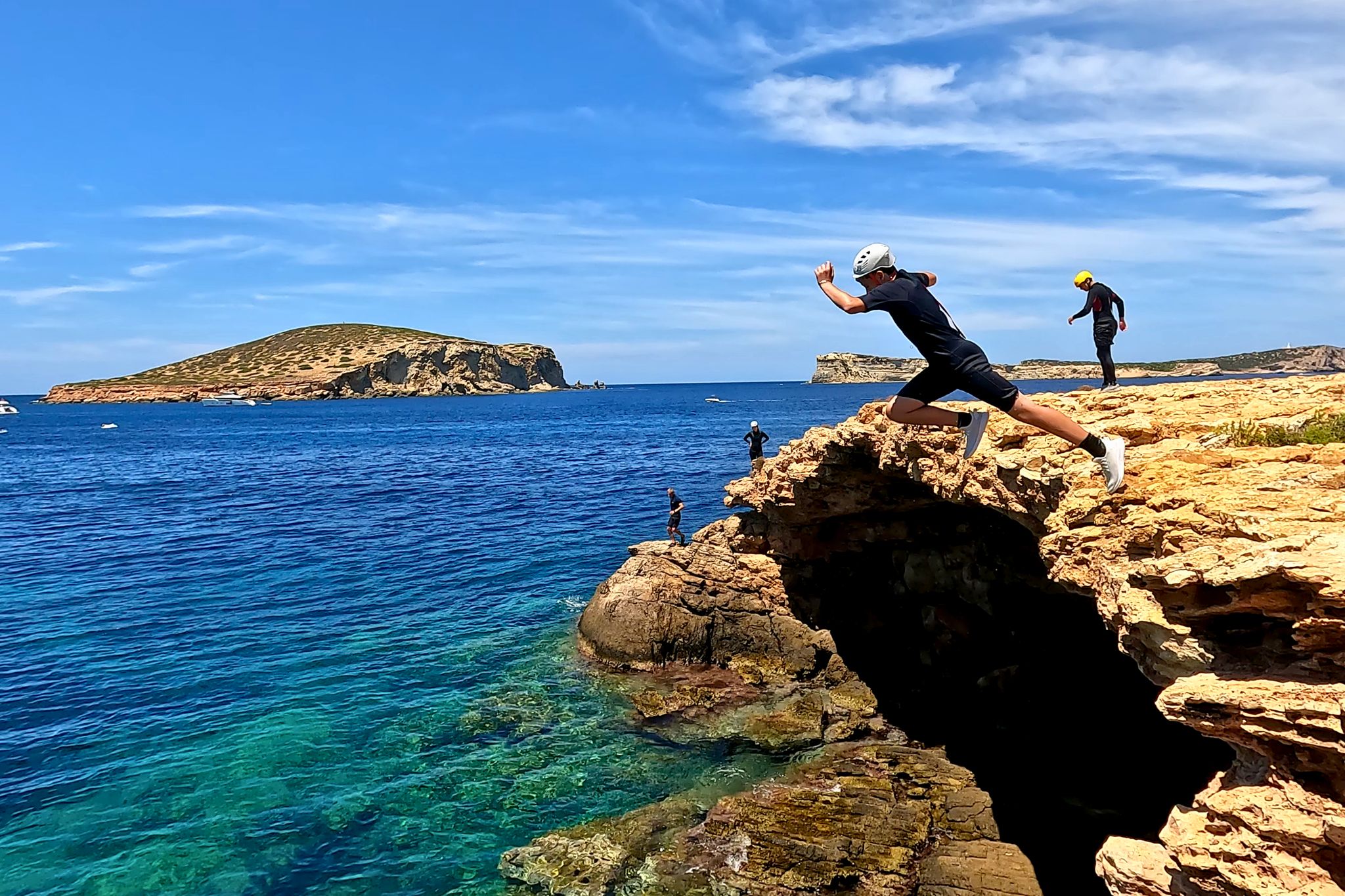 Coasteering Familias · Cala Comte Familias